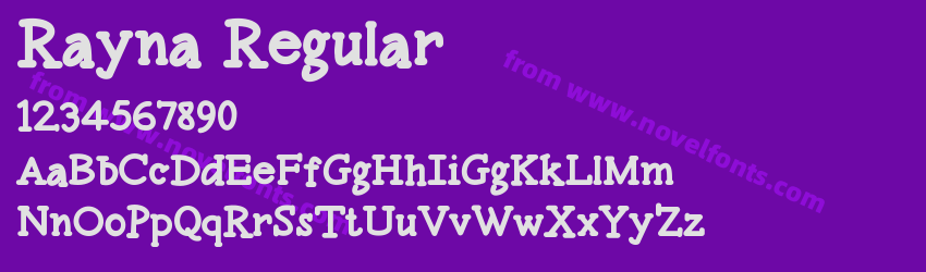 Rayna RegularPreview Rayna RegularPreview