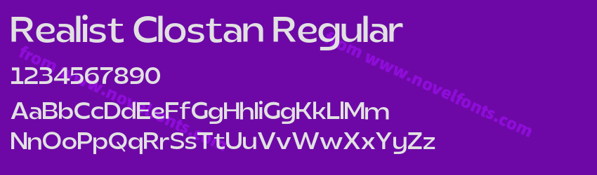 Realist Clostan RegularPreview Realist Clostan RegularPreview