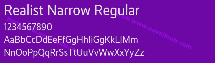Realist Narrow RegularPreview Realist Narrow RegularPreview