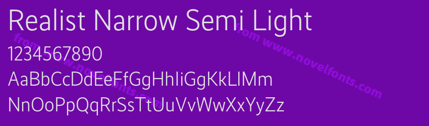 Realist Narrow Semi LightPreview Realist Narrow Semi LightPreview