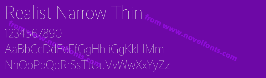 Realist Narrow ThinPreview Realist Narrow ThinPreview