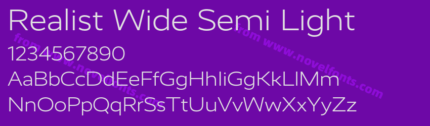 Realist Wide Semi LightPreview Realist Wide Semi LightPreview