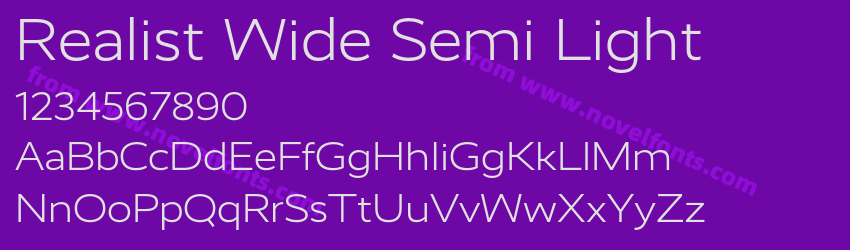 Realist Wide Semi LightPreview Realist Wide Semi LightPreview