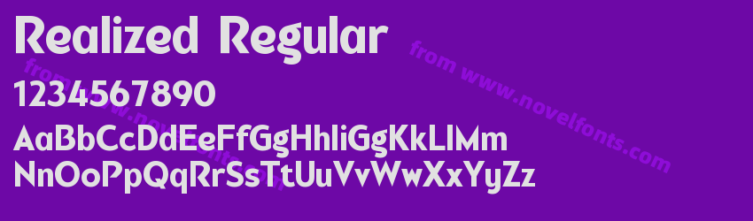 Realized RegularPreview Realized RegularPreview