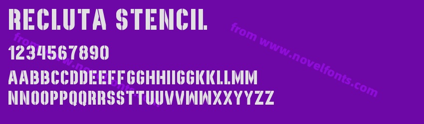 Recluta StencilPreview Recluta StencilPreview