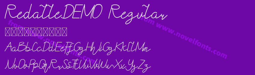RedalleDEMO RegularPreview RedalleDEMO RegularPreview