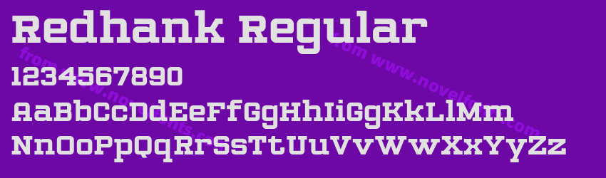 Redhank RegularPreview Redhank RegularPreview