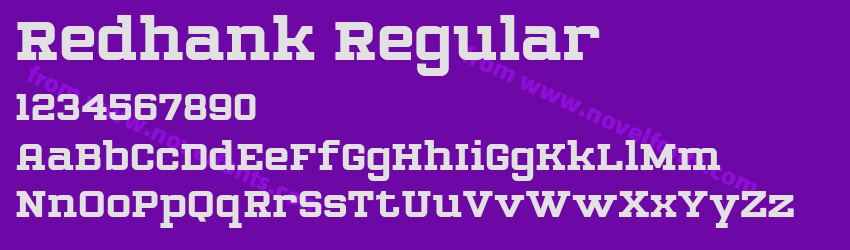 Redhank RegularPreview Redhank RegularPreview