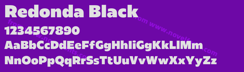 Redonda BlackPreview Redonda BlackPreview