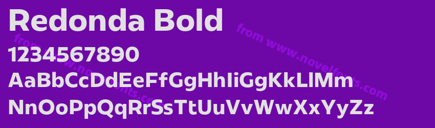 Redonda BoldPreview Redonda BoldPreview