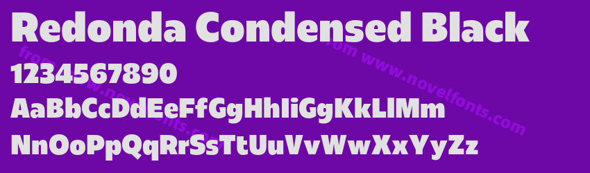 Redonda Condensed BlackPreview Redonda Condensed BlackPreview