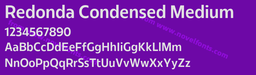 Redonda Condensed MediumPreview Redonda Condensed MediumPreview