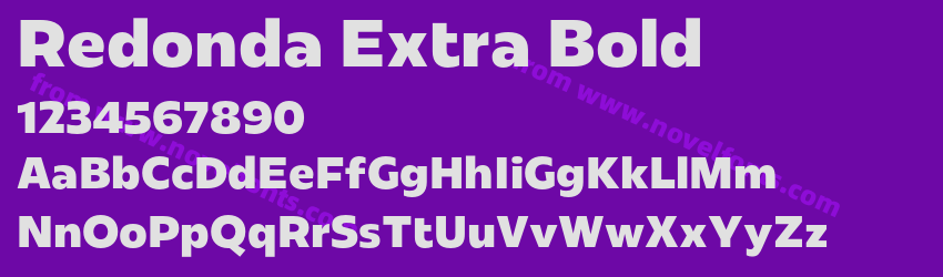 Redonda Extra BoldPreview Redonda Extra BoldPreview