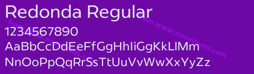 Redonda RegularPreview Redonda RegularPreview