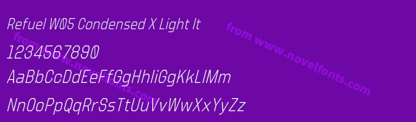 Refuel W05 Condensed X Light ItPreview Refuel W05 Condensed X Light ItPreview