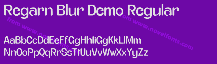 Regarn Blur Demo RegularPreview Regarn Blur Demo RegularPreview