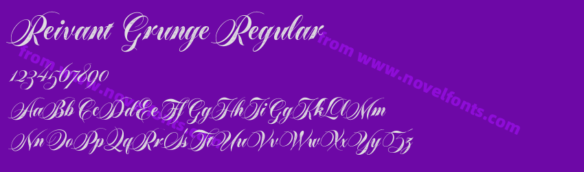 Reivant Grunge RegularPreview Reivant Grunge RegularPreview