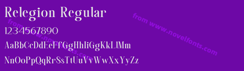 Relegion RegularPreview Relegion RegularPreview