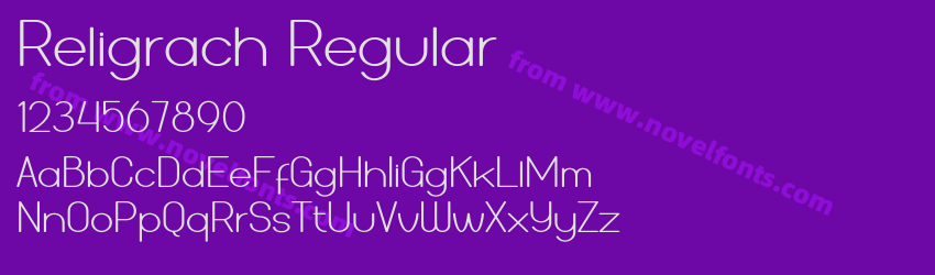 Religrach RegularPreview Religrach RegularPreview