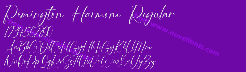 Remington Harmoni RegularPreview Remington Harmoni RegularPreview