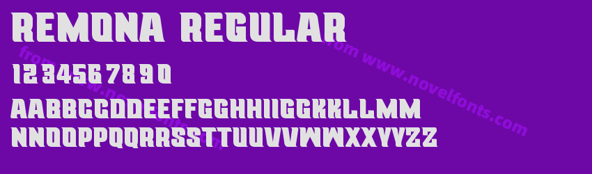Remona RegularPreview Remona RegularPreview