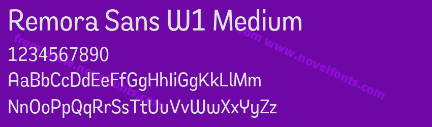 Remora Sans W1 MediumPreview Remora Sans W1 MediumPreview