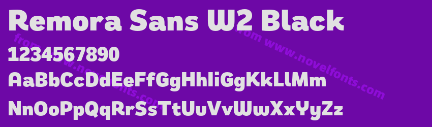 Remora Sans W2 BlackPreview Remora Sans W2 BlackPreview