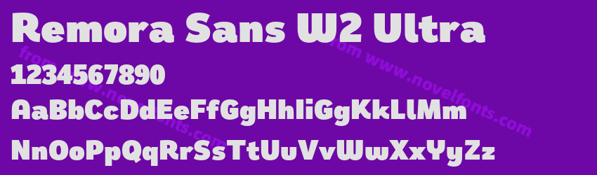 Remora Sans W2 UltraPreview Remora Sans W2 UltraPreview