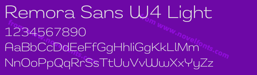 Remora Sans W4 LightPreview Remora Sans W4 LightPreview