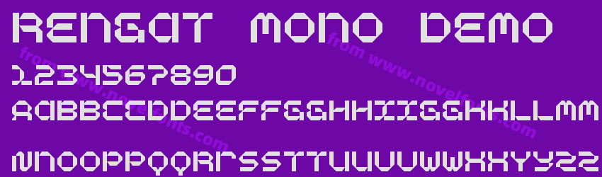 Rengat Mono DemoPreview Rengat Mono DemoPreview