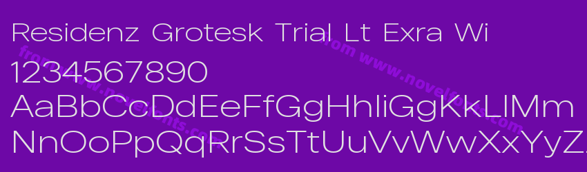 Residenz Grotesk Trial Lt Exra WiPreview Residenz Grotesk Trial Lt Exra WiPreview