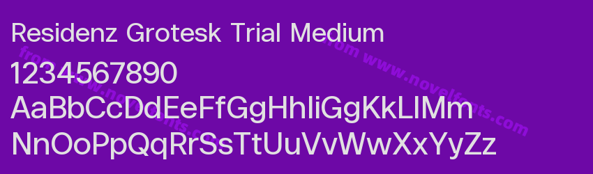 Residenz Grotesk Trial MediumPreview Residenz Grotesk Trial MediumPreview