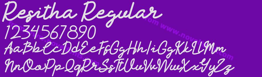 Resitha RegularPreview Resitha RegularPreview
