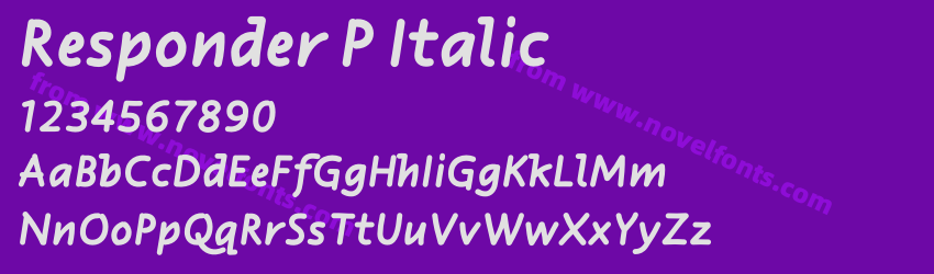 Responder P ItalicPreview Responder P ItalicPreview