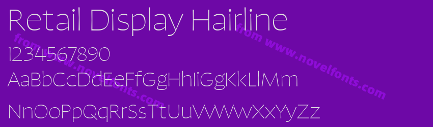 Retail Display HairlinePreview Retail Display HairlinePreview