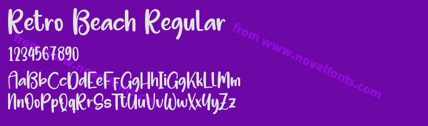 Retro Beach RegularPreview
