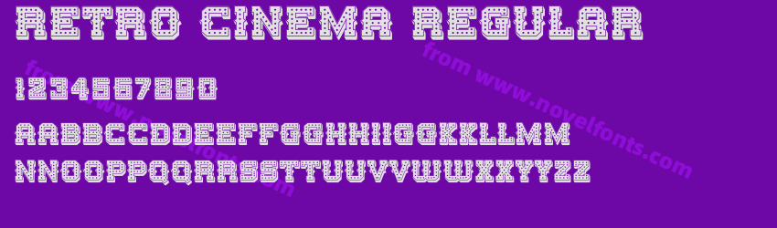 Retro Cinema RegularPreview Retro Cinema RegularPreview