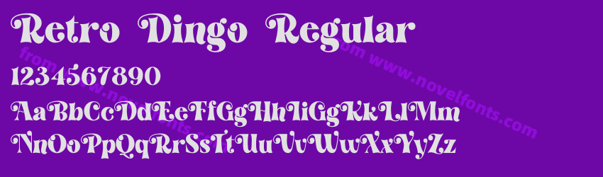 Retro Dingo RegularPreview Retro Dingo RegularPreview
