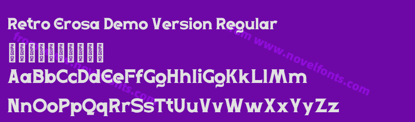 Retro Erosa Demo Version RegularPreview Retro Erosa Demo Version RegularPreview