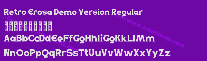 Retro Erosa Demo Version RegularPreview Retro Erosa Demo Version RegularPreview