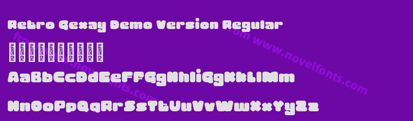 Retro Gexay Demo Version RegularPreview Retro Gexay Demo Version RegularPreview