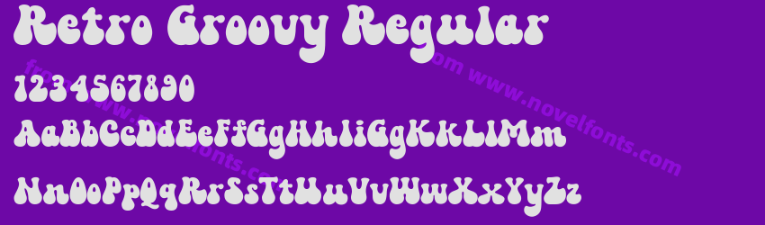 Retro Groovy RegularPreview Retro Groovy RegularPreview