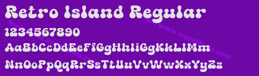 Retro Island RegularPreview Retro Island RegularPreview
