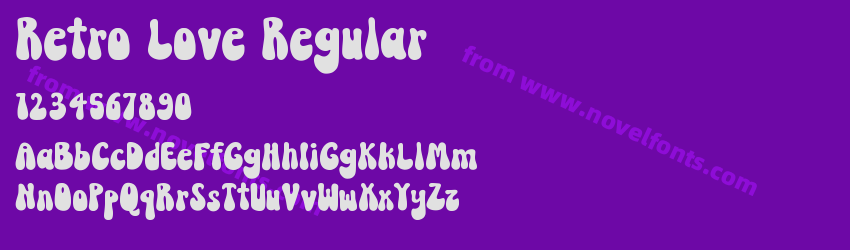 Retro Love RegularPreview Retro Love RegularPreview