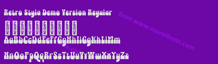 Retro Styla Demo Version RegularPreview Retro Styla Demo Version RegularPreview
