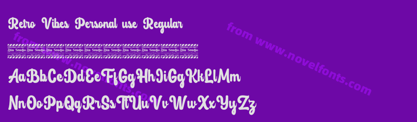 Retro Vibes Personal use RegularPreview Retro Vibes Personal use RegularPreview