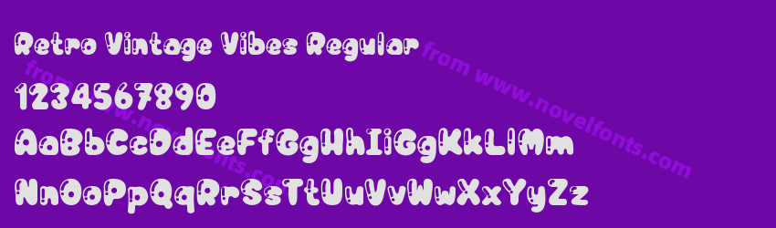 Retro Vintage Vibes RegularPreview Retro Vintage Vibes RegularPreview
