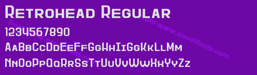 Retrohead RegularPreview Retrohead RegularPreview