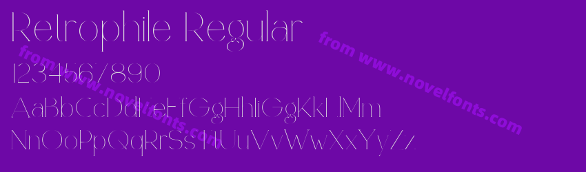 Retrophile RegularPreview Retrophile RegularPreview