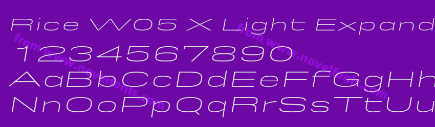 Rice W05 X Light Expanded OblPreview Rice W05 X Light Expanded OblPreview